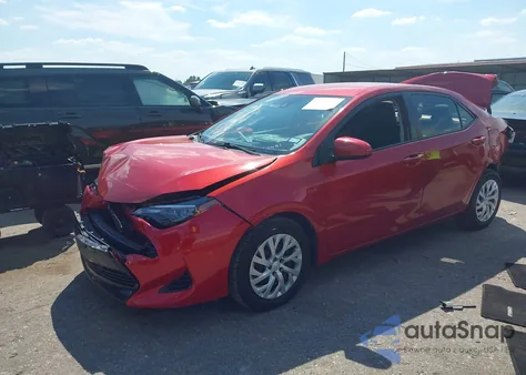 2018 Toyota Corolla Le from USA, damaged, VIN 5YFBURHE7JP767451
